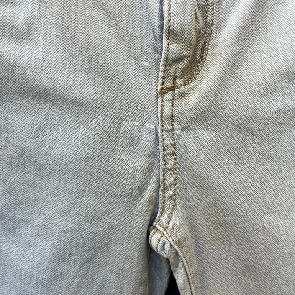 Free People Herringbone Cream Women Jeans